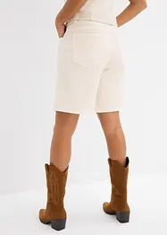Džínové bermudy, Mid Waist, bonprix
