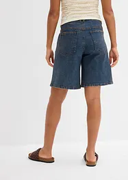 Džínové bermudy, Mid Waist, bonprix