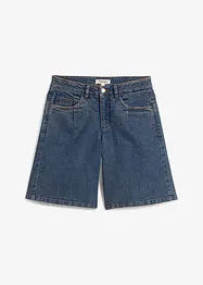 Džínové bermudy, Mid Waist, bonprix