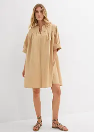 Oversize kaftanové šaty z čisté organické bavlny, bonprix