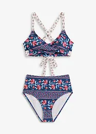 Bikiny s podprsenkovým topem (2dílná souprava), se zavinovacím vzhledem, bonprix