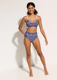 Bikiny s podprsenkovým topem (2dílná souprava), se zavinovacím vzhledem, bonprix
