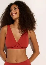 Bikinový top s výstřihem do V, bonprix