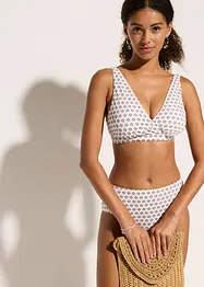 Bikinový top s výstřihem do V, bonprix