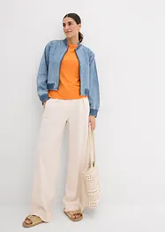 Tričko ze splývavé viskózy, bonprix