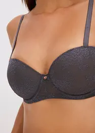 Balkonetová podprsenka s jemnou krajkou (2 ks v balení), bonprix
