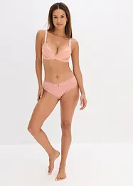 Push-up podprsenka s lesklým efektem, bonprix