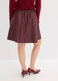 Krátká sukně z umělé kůže, bonprix