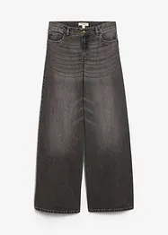 Džíny Wide Leg, Mid Waist, bonprix