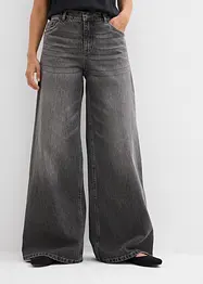 Džíny Wide Leg, Mid Waist, bonprix