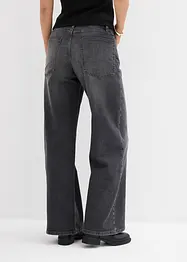 Džíny Wide Leg, High Waist, bonprix