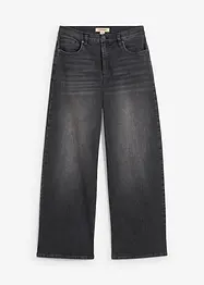 Džíny Wide Leg, High Waist, bonprix
