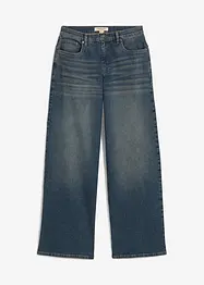 Džíny Wide Leg, High Waist, bonprix