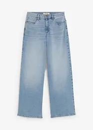 Džíny Wide Leg, High Waist, bonprix