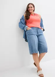 Pólo top z čisté organické bavlny, bonprix