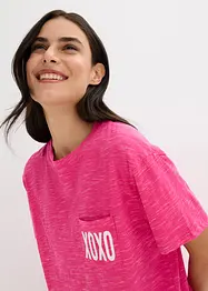 Oversize noční košile z žíhané příze, bonprix