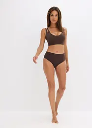 Bezešvý vatovaný podprsenkový top Feel Comfort, bonprix
