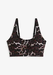 Bezešvý vatovaný podprsenkový top Feel Comfort, bonprix