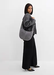 Měkký bluzon z lesklé viskózové směsi, bonprix