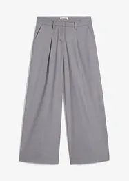 Kalhoty se záhyby v pase, bonprix