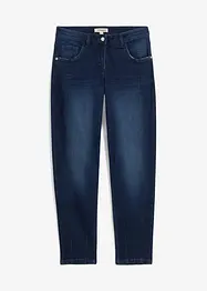 Džíny Barrel, Mid Waist, bonprix