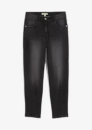 Džíny Barrel, Mid Waist, bonprix