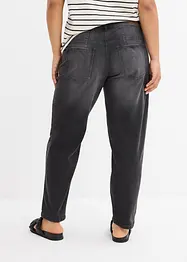 Džíny Barrel, Mid Waist, bonprix
