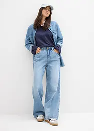 Džíny Baggy, Mid Waist, bonprix