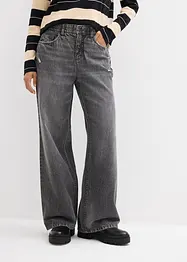 Džíny Baggy, Mid Waist, bonprix