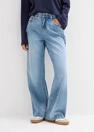 Džíny Baggy, Mid Waist, bonprix