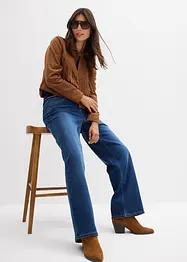 Džíny Straight, High Waist, bonprix