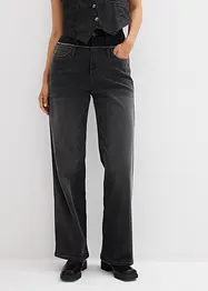 Džíny Straight, High Waist, bonprix