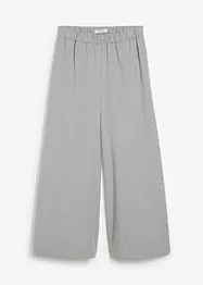 Culotte kalhoty s vlněným vzhledem, bonprix