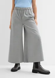 Culotte kalhoty s vlněným vzhledem, bonprix