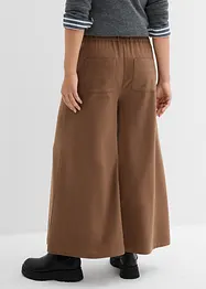 Culotte kalhoty s vlněným vzhledem, bonprix