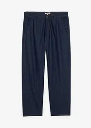 Džíny Loose Fit se sklady v pase, Straight, bonprix