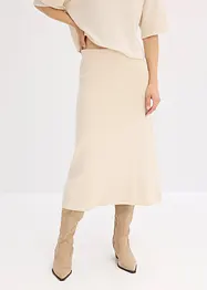 Áčková pletená sukně, bonprix