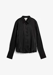 Saténová halenka z viskózové směsi, bonprix