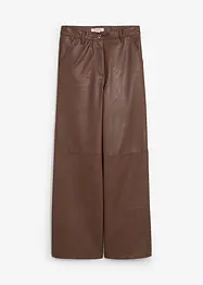 Kalhoty z umělé kůže, bonprix