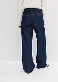 Džíny Wide Leg, Mid Waist, bonprix