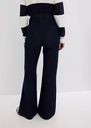 Džíny Flared, High Waist, bonprix
