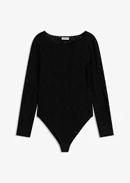 Krajkové body s hebkým povrchem, bonprix