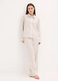 Domácí volnočasová souprava z tkané bavlny, oversize, bonprix