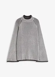 Oversize svetr se stojáčkem, bonprix