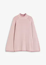 Oversize svetr se stojáčkem, bonprix