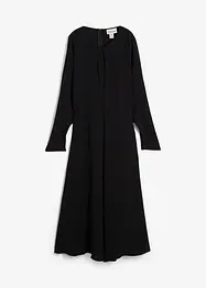 Nařasené midi šaty, bonprix