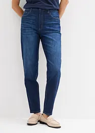 Mom džíny, High Waist, zkrácené, bonprix