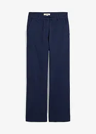 Široké 7/8 kalhoty z elastické směsi s organickou bavlnou, bonprix