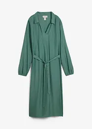 Midi šaty ze splývavé viskózy, bonprix