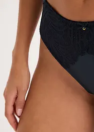 Maxikalhotky tanga s lesklým materiálem (2 ks v balení), bonprix